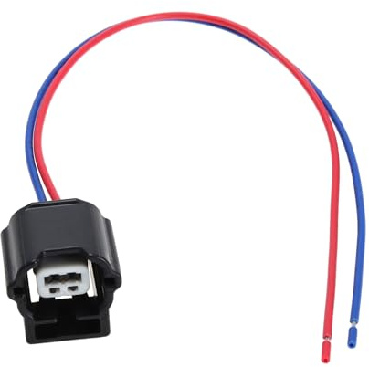 OTOTEC 2-poliger Lichtmaschinen-Reparatur-Stecker, Kabelbaum-Anschluss, Lichtmaschinenstecker, Kabelbaum, Reparatur, PL17-WL2 mit 15 cm Kabel, kompatibel mit Bosch