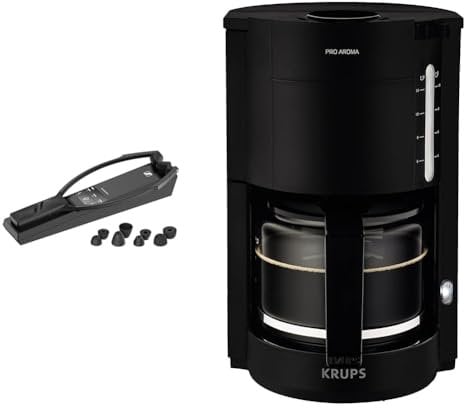 Sennheiser Der kabellose, Digitale TV-Kopfhörer RS 5200, Kristallklarer Sound & Krups F30908 ProAroma Filterkaffeemaschine mit Glaskanne | 1,25L Füllmenge | 10-15 Tassen | 1050W | Schwarz