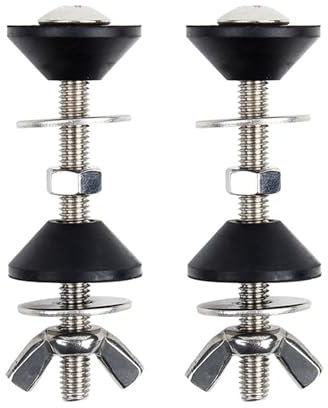 2PCS Toilet Tank Screws,Toilet Tank Bolts Stainless Steel Toilets Cistern Bolts for Toilet Bidet