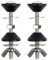 2PCS Toilet Tank Screws,Toilet Tank Bolts Stainless Steel Toilets Cistern Bolts for Toilet Bidet