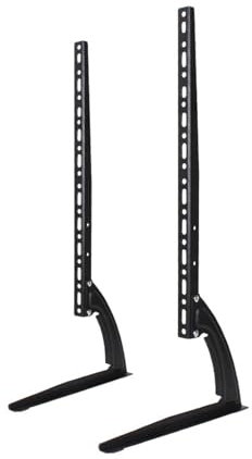 IFXAVJWSQ 1 Paire de Supports TV adaptés aux écrans Plats LCD Plasma 32 à 65 Pouces, Support de Montage de Moniteur réglable en Hauteur, Charge jusqu'à 45kg DZ77