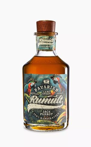RUMULT Jack Parrot Cane Spirit 40% Kräftige Vanille und Karamell Rum Karibik Flair für Zuhause (700, Milligramm)