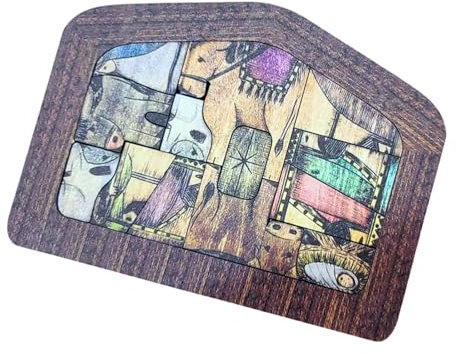 Künstlerisches Krippen Puzzle Krippen Ornament Holz Zur Verbesserung Religiöser Atmosphären Puzzle Spiel