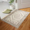 AMEHA Door Mats Outdoor Indoor 40 x 60 cm, Heavy Duty Door Matts Indoor, High Absorbent Non Slip Floor Mat Welcome Entrance Doormats Machine Washable Low Profile Doormat (Radiant)