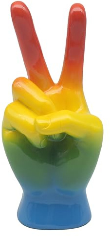 Lesser & Pavey Peace Dripart Rainbow 23cm Home Decor Figurines & Ornaments For Home & Office | Decorative Accessories Statues For Indoor & Outdoor | Lovely Gifts for Women & Men