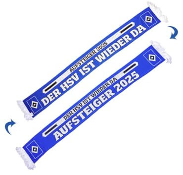 Hamburg SV HSV Schal Fanschal ** Aufstieg 24/25 ** (Schal Aufstieg 24/25)