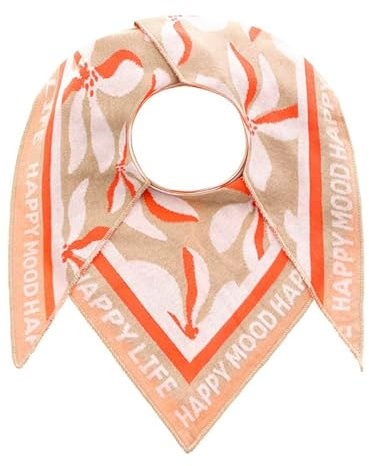 Zwillingsherz Schal Dreieckstuch Damen Halstuch viele verschiedene Muster Freizeit 50% Baumwolle, 50% Polyacryl