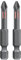 kwb 2 x Bits 50 mm PH 1 Torsion 122051 (TQ 60 Stahl, Torsionszone, ISO 1173 Antrieb C6.3)