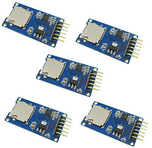 Aihasd 10stk SPI Leser Mikro Erinnerung SD TF Karte Speicherkarte Schild Modul für Arduino