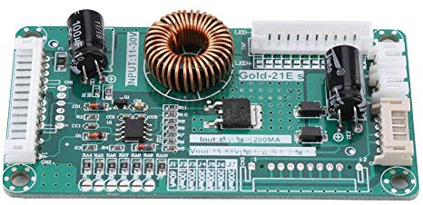 Topiky Scheda modulo Driver TV LCD Universale, 10-48 Pollici LED LCD Televisore/Monitor Cinturino retroilluminazione Driver Scheda Kit Fai da Te Ingresso 11-30 V/Uscita 15-88 V