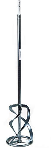 Toolty Profesional Mixing Paddle 120 x 600mm - SDS Thread - Galvanized Mixer Whisk Stirrer - Positive 3-Blade - for Plaster, Gypsum, Adheives, Concrete, Cement, Glue, Paint, DIY - TLTY-1191OC