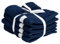 GANT Organic Premium Gästetuch 4-Pack Farbe Yankee Blau Größe 30x30cm Seiflappen Gästehandtuch