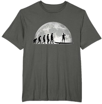Stand Up Paddling Evolution Mond SUP Paddle Board T-Shirt