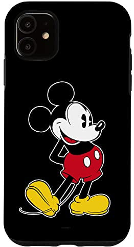 iPhone 11 Disney Mickey Mouse Classic Pose Black Case