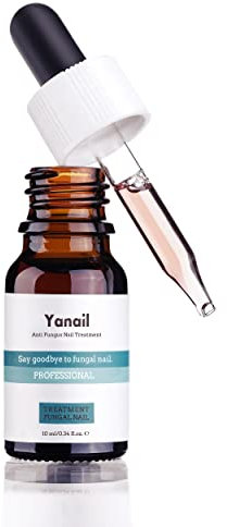 Fungal Nail Treatment For Toenails Extra Strong Yanail Nail Fungus Treatment For Toe Nail Anti Treatment 10ml, Reddish Brown