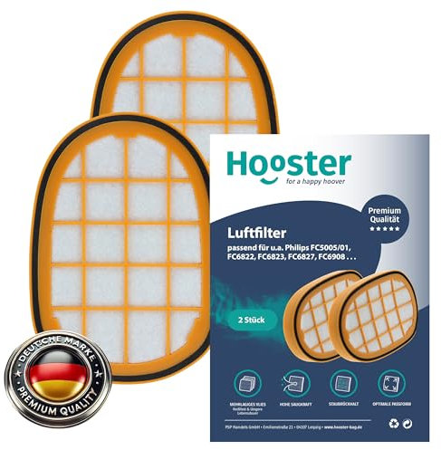 2er-SET HEPA Filter kompatibel mit Philips SpeedPro Max Akkusauger 7000 und 8000 Serie | ersetzt FC5005/01
