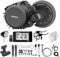 Bafang eBike Umbausatz BBS-HD 48V 1000W Elektrofahrrad Umbausatz Inklusive Motor, C961 eBike Display, Geschwindigkeitssensor, Gashebel, Kurbelarm und Bremsen