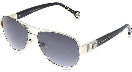 CAROLINA HERRERA Brille HER 0135/S Größe 59-14 mm Rosa Gold