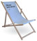 Hyundai HMD00565 Klappstuhl Liegestuhl N-Logo Campingstuhl Sonnenliege