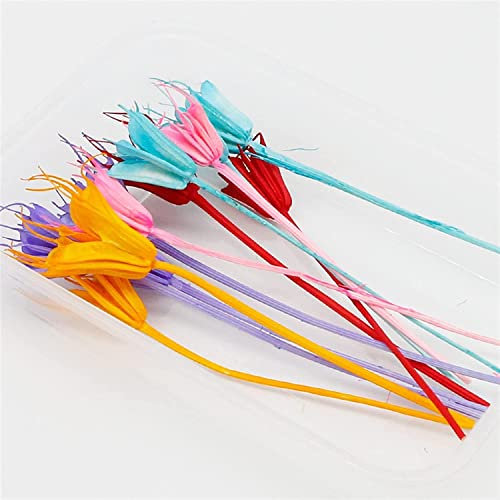 GETSTREE DIY Jewelry Craft Home Decorations,Dried Flowers DIY Real Natural Dried Flower Dry Plants Chrysanthemum Incense Candle Resin Soap Making DIY Craft Accessories(Multi-colored)
