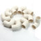 TOP-VIGOR 10 raccordi a gomito per tubi in PVC da 16 mm, a 90 gradi, per tubi dell'acqua, per collegamento angolare di tubi in PVC, bianco