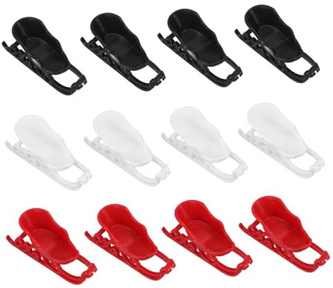 ULTECHNOVO 12stücke Teiliges Schneeschlitten Weihnachtsdeko Für Weihnachten Bastelzubehör Tischdekoration Ornament Für Festliche Anlässe