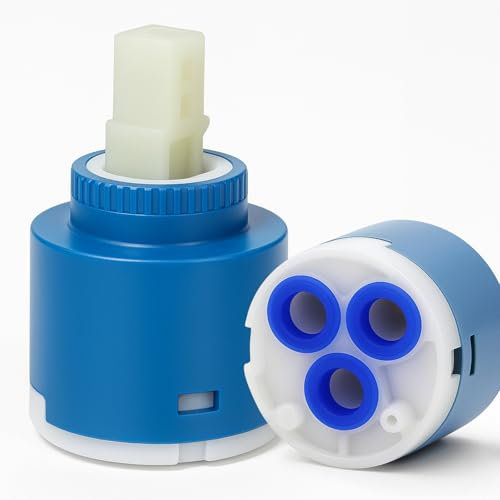 Cartridge Tap for Blanco Sink Accessories, 35 mm Ceramic Cartridge with Blanco 121894, Ceramic Replacement Cartridge Tap for Single Lever Kitchen Taps, Mixer Taps and Shower Fittings (35 mm)