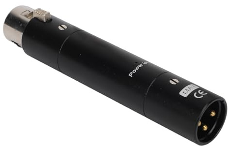 Professional Phone Preamp Préampe Dynamique 28 DB Gain Mic & Préamplificateur Actif avec Amplification sans Perte Parfaite pour la Radiodiffusion et le Streaming en Direct (BLACK)
