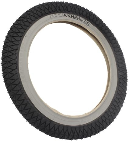 KHE Acme BMX Reifen 14 Zoll x 2,125 – 0,39 kg – leicht & griffig – schwarz grau – für BMX & Kinderfahrräder