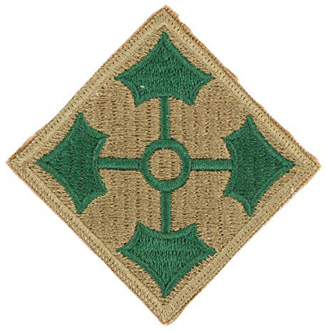 Reproduction de la Seconde Guerre mondiale américaine 4ème division d'infanterie