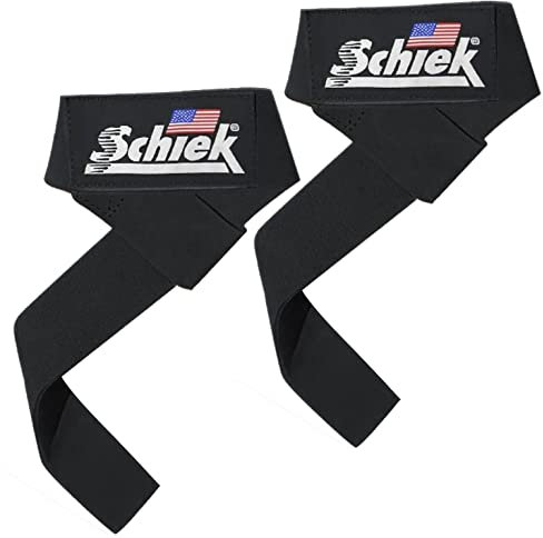 Schiek Sports Model 1000LLS Gewichthebergurte aus Leder, Schwarz