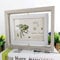 Xshelley Retro-Wohnaccessoires Geschenke, horizontales Display, doppelseitiges Glas, rotierender Bilderrahmen, kreatives Fotostudio/Album (4x6 Zoll, hellgrau)