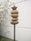 Zen Man Edelrost Gartenstecker Beetstecker Gartenfigure Natur Stein Metall Star 030871 H105cm