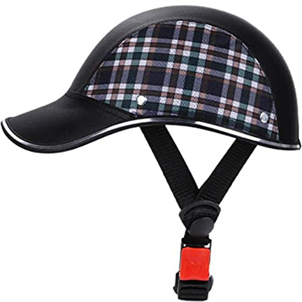 Damen Herren Baseballmütze Helm, Fahrrad Baseball Helme, Verstellbarer Helm, Verstellbare Fahrradhelme Für Erwachsene, Fahrradhelme Für Motorrad Scooter, Urban Baseballmütze Sicherheit Fahrradhelme