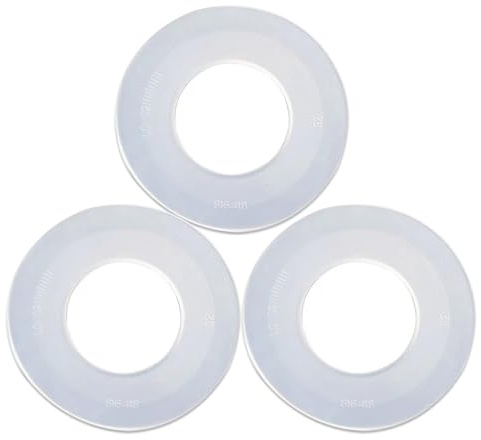 3 Packs 2inch Dual Flush Valve Seal Washer Replacement Kits