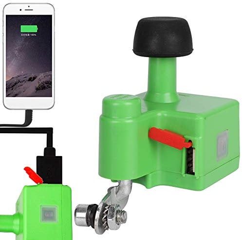 Yctze Dinamo de Bicicleta Compacto y Moderno, Carga de Teléfono Móvil, Ideal para Montar Nocturno en Bicicleta de Montaña, Generador de Bicicleta Eléctrica con Amplia Aplicabilidad