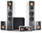 Teufel Ultima 40 Surround Power Edition 5.1-Set - Heimkino Lautsprecher 5.1 Soundanlage mit riesigem Subwoofer (optional kabellos ansteuerbar), Bassreflex, 3-Wege-System - Weiß