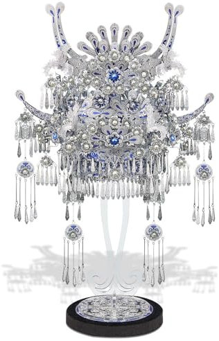 Piececool 3D Puzzle Metall Ornamente, 3D Metall Puzzle Kopfschmuck für 340 Edelstahl, Ganzes Metall, 1:1 Wiederherstellen Sammlung, Geburtstagsgeschenk, Modellbausatz Erwachsene, 624 Teile