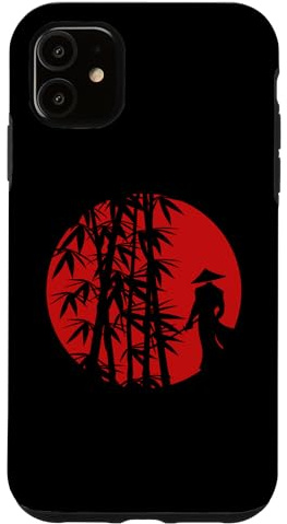 iPhone 11 Cool Japanese Streetwear Aesthetic Fashion Vintage Samurai Case