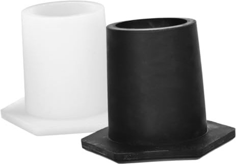 KITANDOVE Silicone Umbrella Plug for Table 2pcs Grey Patio Table Hole Plug Outdoor Umbrella Hole Accessories Stabilizer