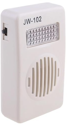 Handy-Klingelverstärker – Telefonverstärker für Hörgeschädigte | Telefonverstärker 70 dB mit Leuchtring, Klingelton für ältere Menschen und Menschen