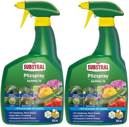 2 X 800ml Substral Pilzspray Saprol N