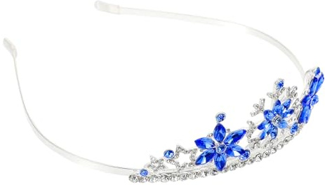 SAFIGLE Couronne En Alliage Flocon De Neige Garçon Et Filles Bandeau Photographie Fête Décoration Pour Roi Ou Reine