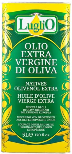 Olio Luglio - Huile d'Olive Extra Vierge (5 Litre) | Bidon de 5 Litres