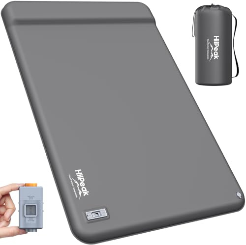 HiiPeak Isomatte R-Wert 9,5 – Extra Thermal Camping Matratze mit Kissen, Isolierte Luftmatratze aus Schaumstoff für Winter & Sommer, Bequeme Schlafmatte für Camping, Outdoor, Wandern & Zelt