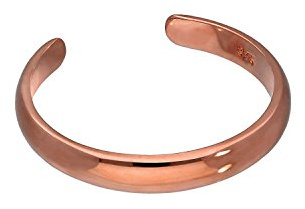 jewellerybox 9ct Rose Gold Adjustable Toe Ring