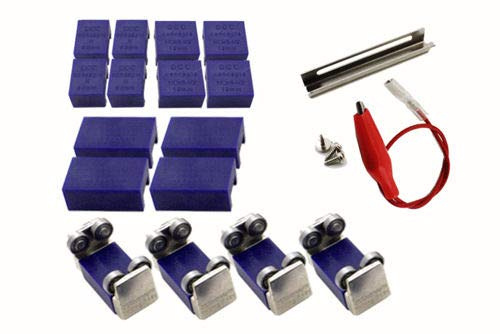 DCC Concepts Rolling Road OO Scale, N Gauge, TT, HOe, HOm, P4, S4, EM Scales 4 Axle Rollers