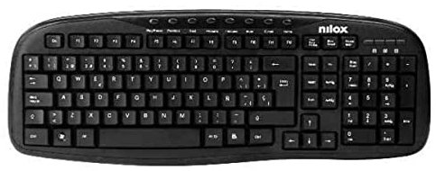 TECLADO MULTIMEDIA NILOX USB NEGRO