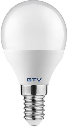 GTV LED Tropfenlampe B45 E14 8,0W 720lm 3000K Warmweiß 230V 160° Glühbirne Kleinbirne