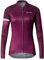 Santic Radtrikot Damen Lange Fahrradtrikot Damen Fahrradshirt Radshirt Kurzarm Sommer mit Taschen Violett EU XXXL